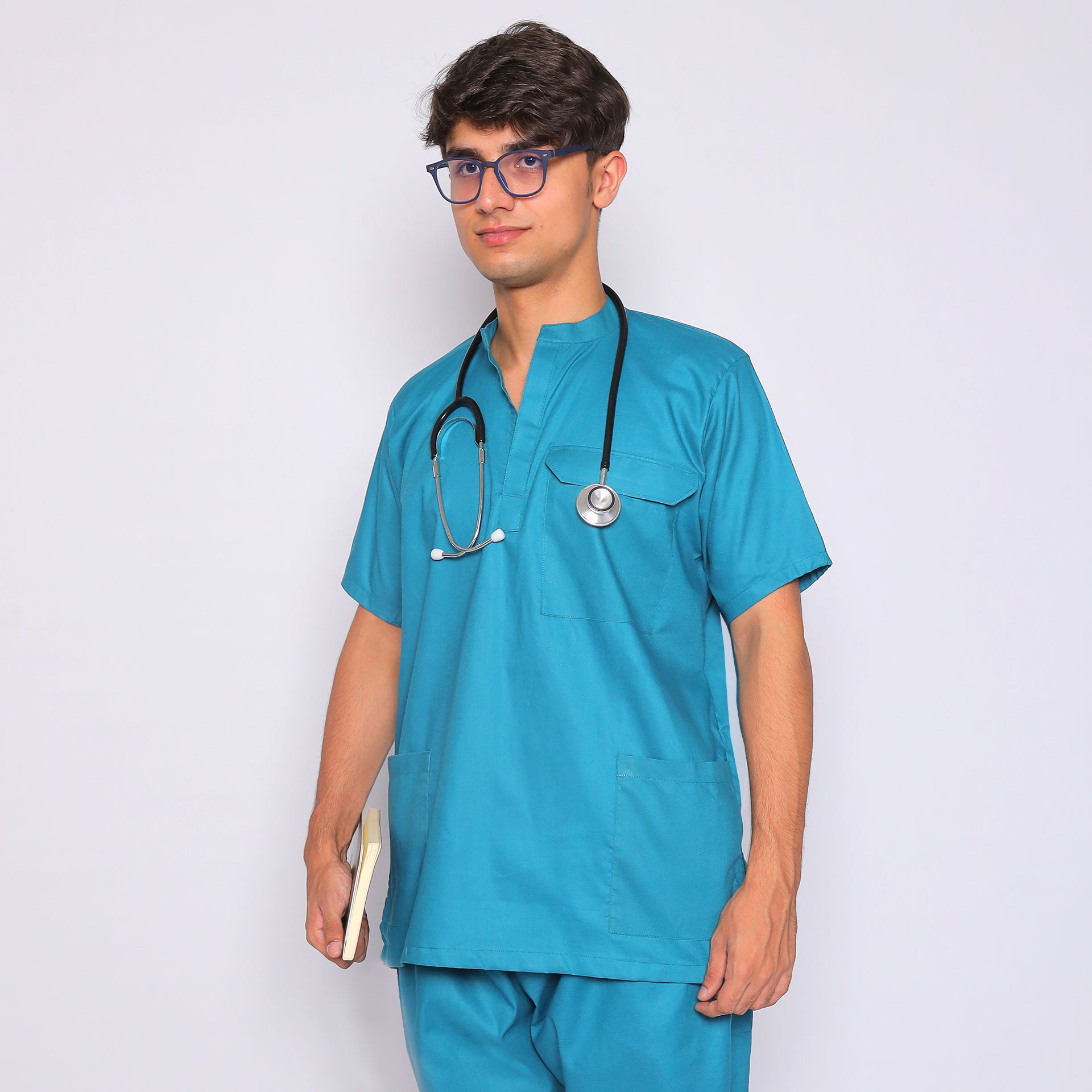 Classic Neck Flap Pocket Scrub