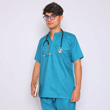 Load image into Gallery viewer, Classic Neck Flap Pocket Scrub
