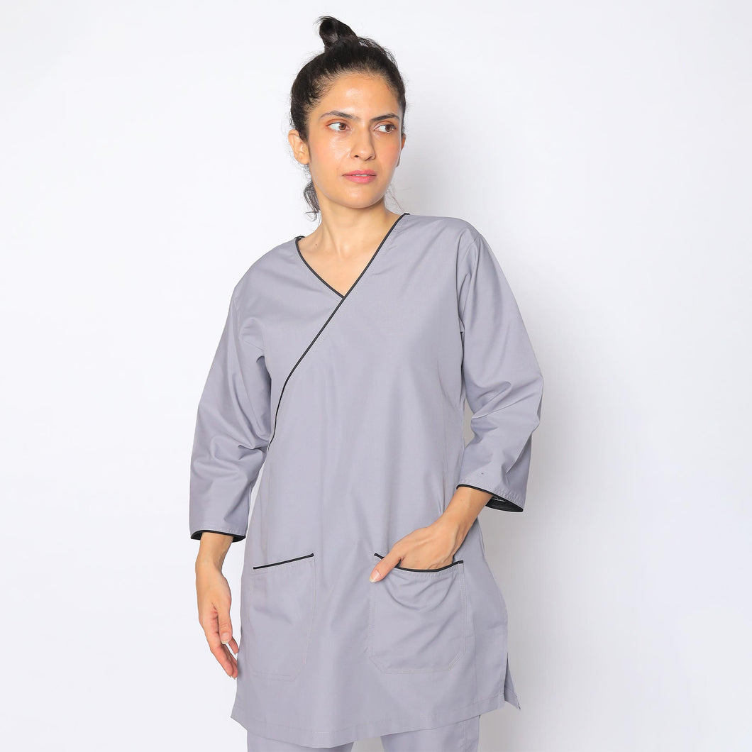 V Neck Extended Scrub