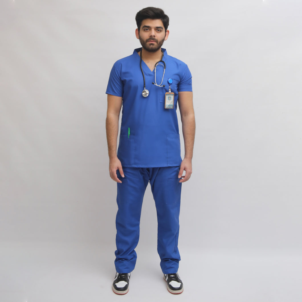 Classic Cobalt (7 pockets) Scrub Kit